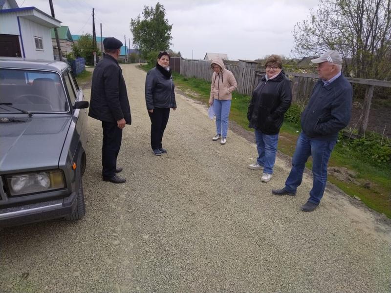 Общественники приняли участие в приёмке отремонтированной дороги в селе Татарский Шмалак.